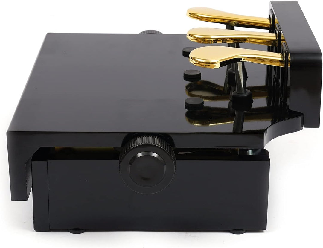 Klavier Pedal Extender Bank Kinder Pedalerhöhung Einstellbar Höhe mit 3 Pedale Kinder Klavier Lehren