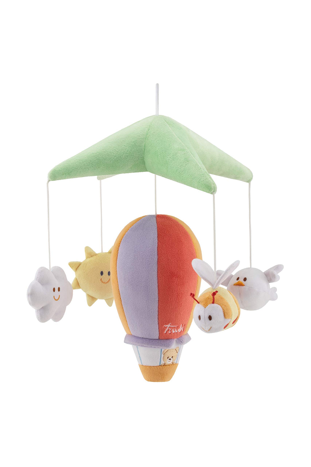 Trudi 28083 Mobile Heissluftballon, Weiss