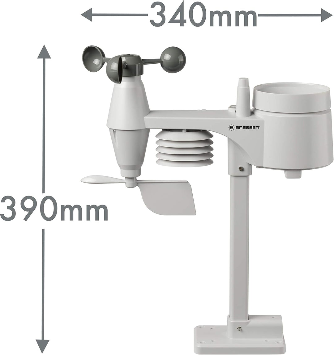 Bresser 5-in-1 Outdoor-Sensor für 7002520 Professional Weather Centre