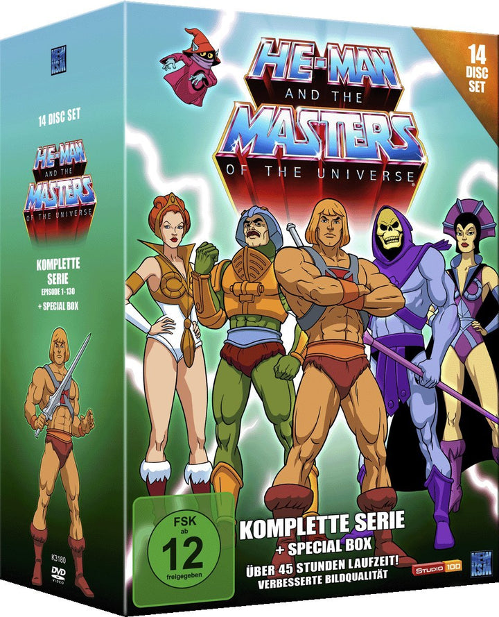 He-Man and the Masters of the Universe - Komplette Serie (14 Disc Set), DVD