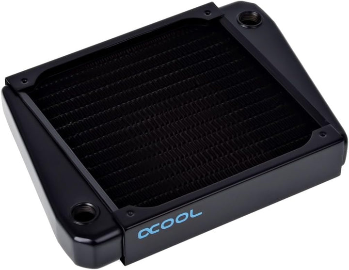 Alphacool 14241 NexXxoS ST30 Full Copper X-Flow Radiator - CPU Wasserkühlung - 140mm, Kupfer / Schwa