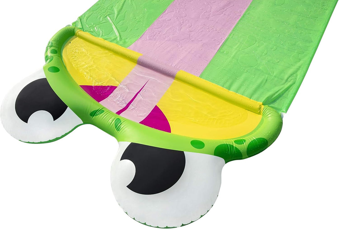 Bestway H2OGO!™ Wasserrutsche, Frosch, 488 x 200 cm
