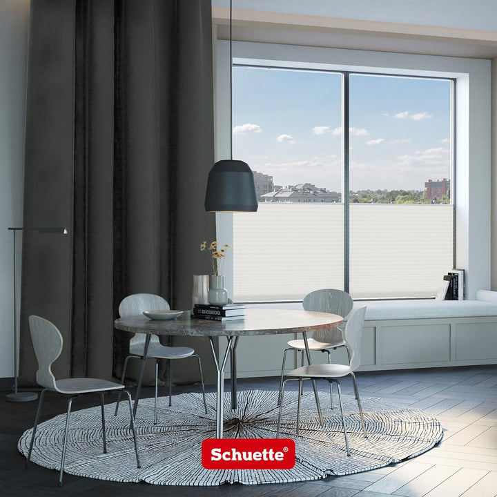Schuette® Verdunkelungs-Vorhang Gardine mit Ösen ● Millenium Velvet: Dark Shadow (Grau) ● 135x230cm