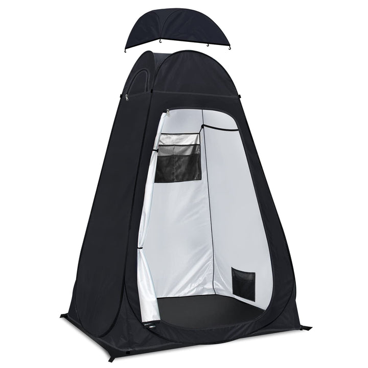 Camping Toilettenzelt riggoo Duschzelt Pop Up Umkleidezelt Privatsphäre Toilette Umkleidekabine Lage