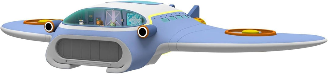 Octonauts Quoersrti Above & Beyond | Octoray Transforming Playset | 7 Pieces | 25+ Lights and Sounds