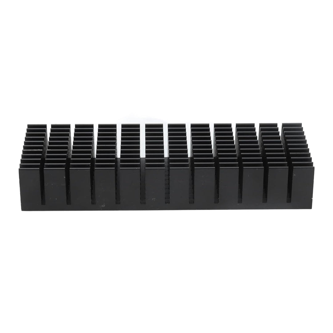 Kühlkörper, Aluminium-Kühlkörper, Kühler, 2 Stück Kühlrippen, Aluminium-Leistungskühler, Schlitz-Küh