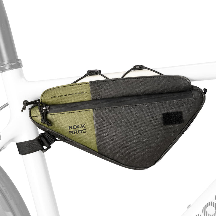 ROCKBROS Fahrrad Rahmentasche Dreiecktasche aus Ultraleicht Umweltfreundlich Material, Wasserabweise