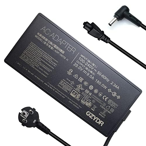 ADP-180TB H 180W 20V 9A Netzteil kompatibel mit ASUS ROG Zephyrus GA502DU GA502D GA502 GA502IU GA401
