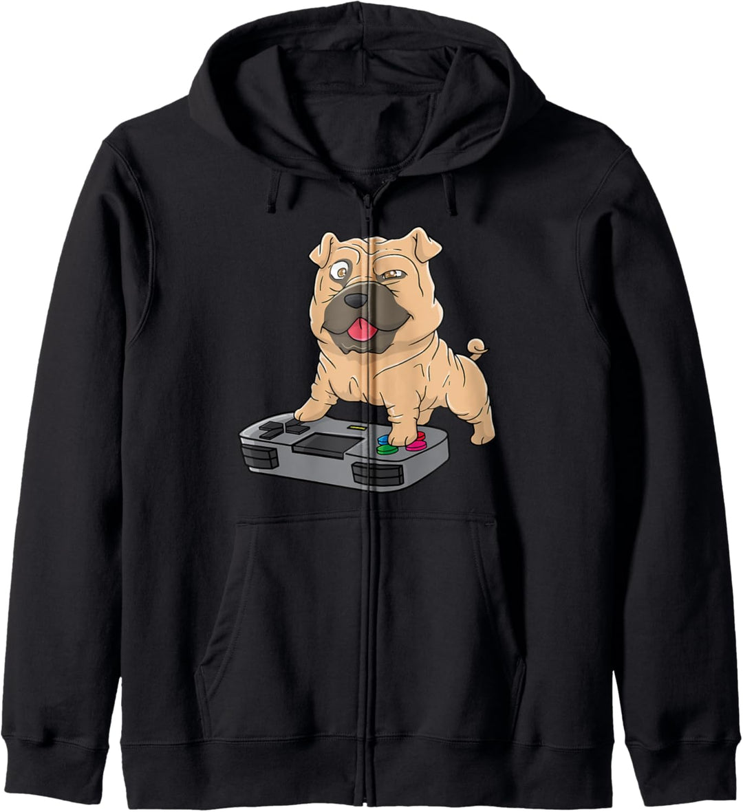 Shar Pei Anime Gaming Gamer Kawaii Kapuzenjacke