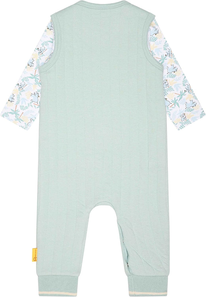 Steiff Baby - Jungen Set Strampler Ohne Fuss + T-shirt Langarm Set Strampler + T-Shirt langarm 62 ET