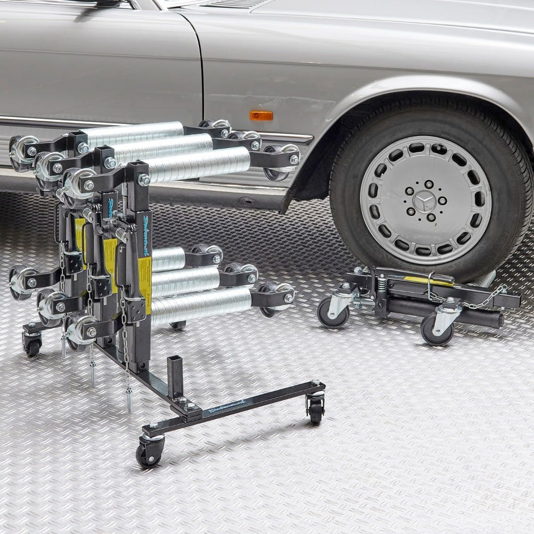Aufbewahrungswagen für hydraulische Rangierhilfen