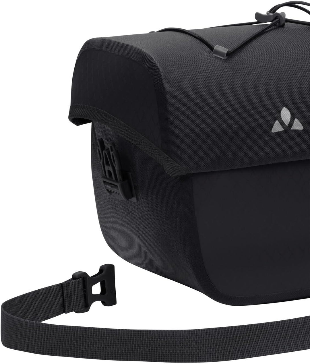 VAUDE Fahrrad Lenkertasche Aqua Box, 6 Liter Volumen, wasserdicht verschweisst Einheitsgrösse Schwar