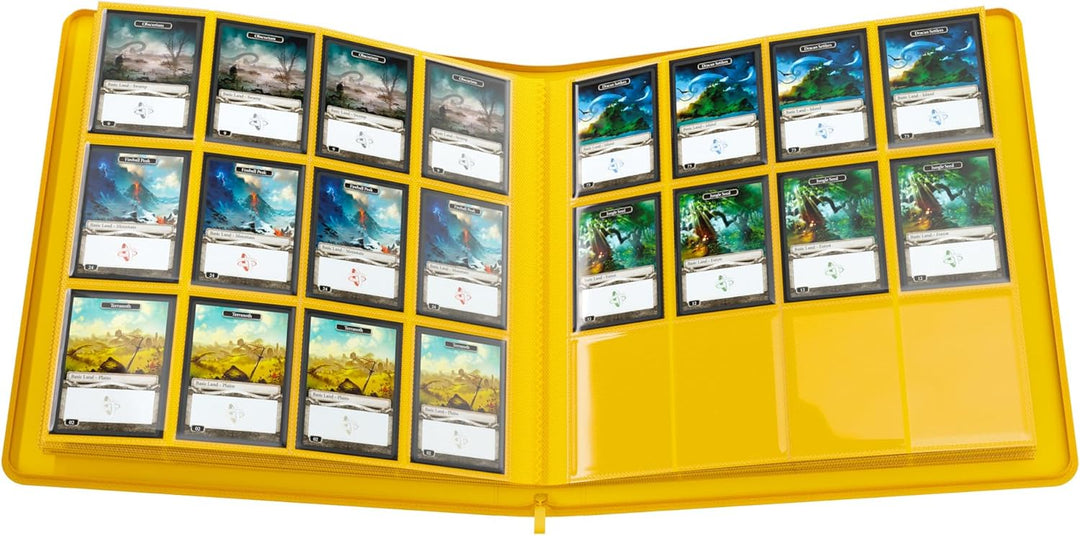 Gamegenic, Zip-Up Album 24-Pocket Yellow Gelb, Gelb