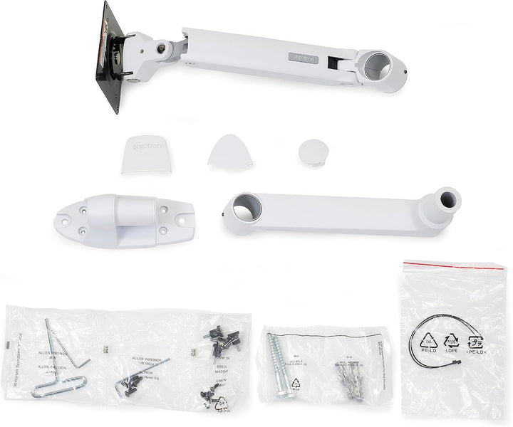 Ergotron Lx Series Lx Wall Monitor Arm 86,4 Cm [34] Parete Bianco (lx Wall Mount Lcd Arm - Bright Wh
