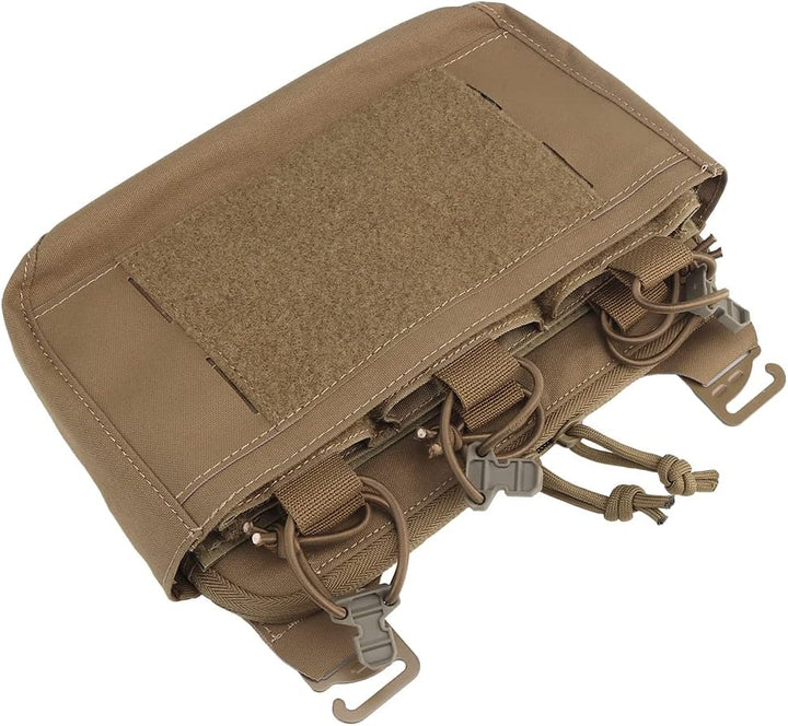 G-Hook DOPE Front Flap Double Stack Abdominal Fanny Pack Dreifache Magazintasche für Tactical Chest