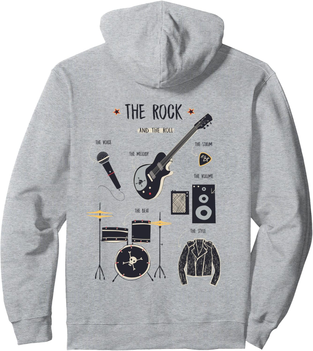 Rock Star Band Rock & Roll Musik Geburtstag Geschenk Jungen Mädchen Pullover Hoodie