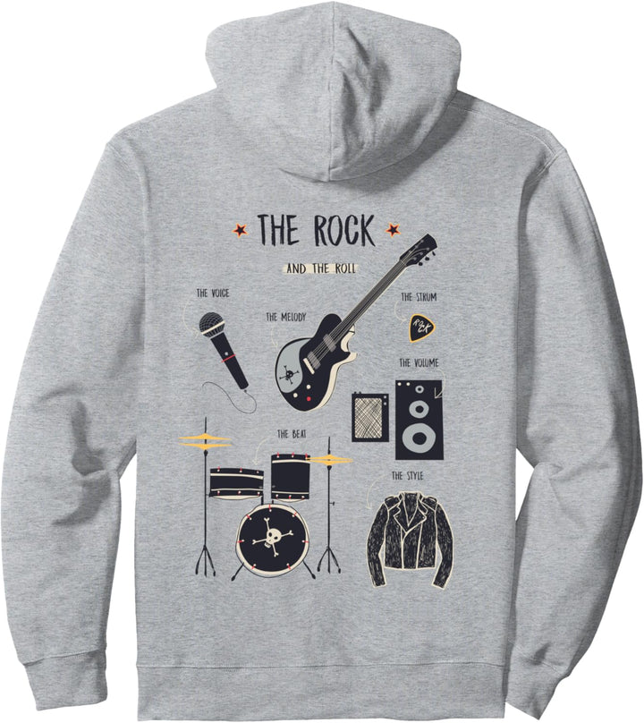 Rock Star Band Rock & Roll Musik Geburtstag Geschenk Jungen Mädchen Pullover Hoodie