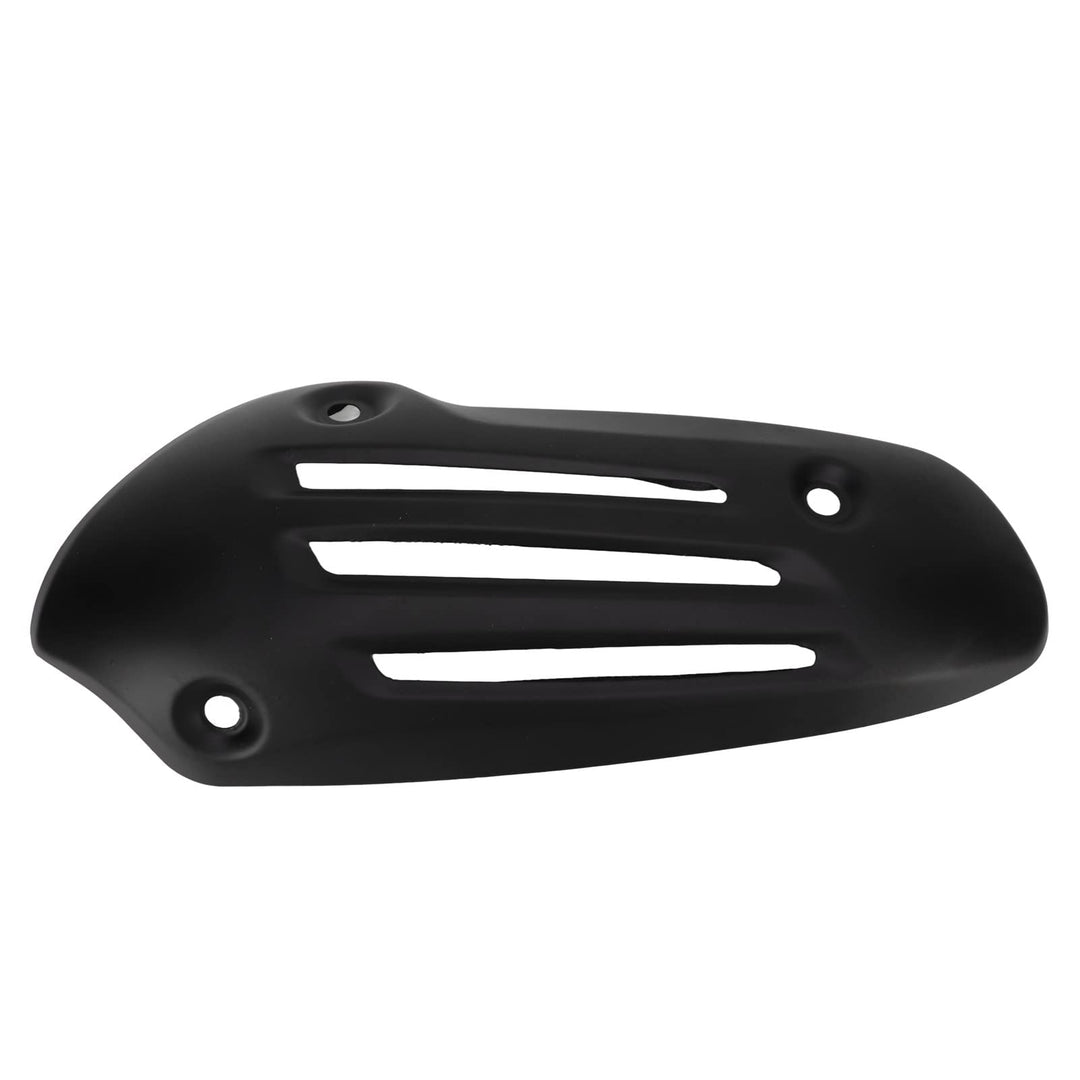 Auspuff Hitzeschild Edelstahlschutz Ersatzschutz für Sprint 150 Primavera 125 (Schwarz), Schwarz