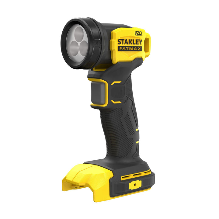 Stanley FatMax Akku-Arbeitslampe SFMCL020B (kompakt, robust und leicht, mit vertikal schwenkbarem Ko