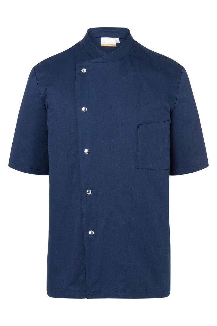 Karlowsky Herren Kochjacke Gustav Kurzarm Druckknöpfe 65% Polyester/35% Baumwolle 56 Marine, 56 Mari
