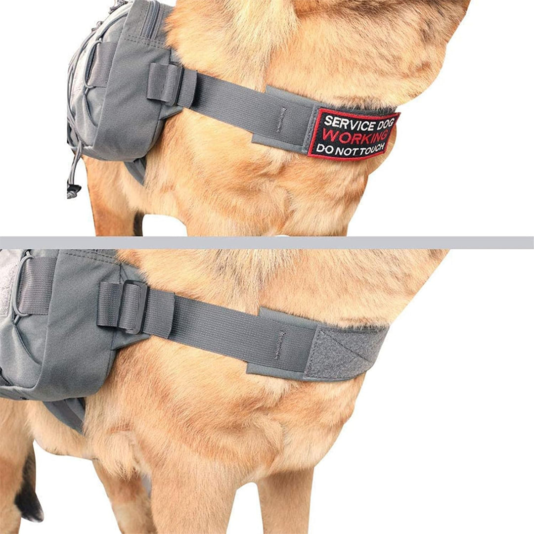 EXCELLENT ELITE SPANKER Dog Pack Hound Hundesatteltasche Rucksack für Reisen Camping Wandern mittler