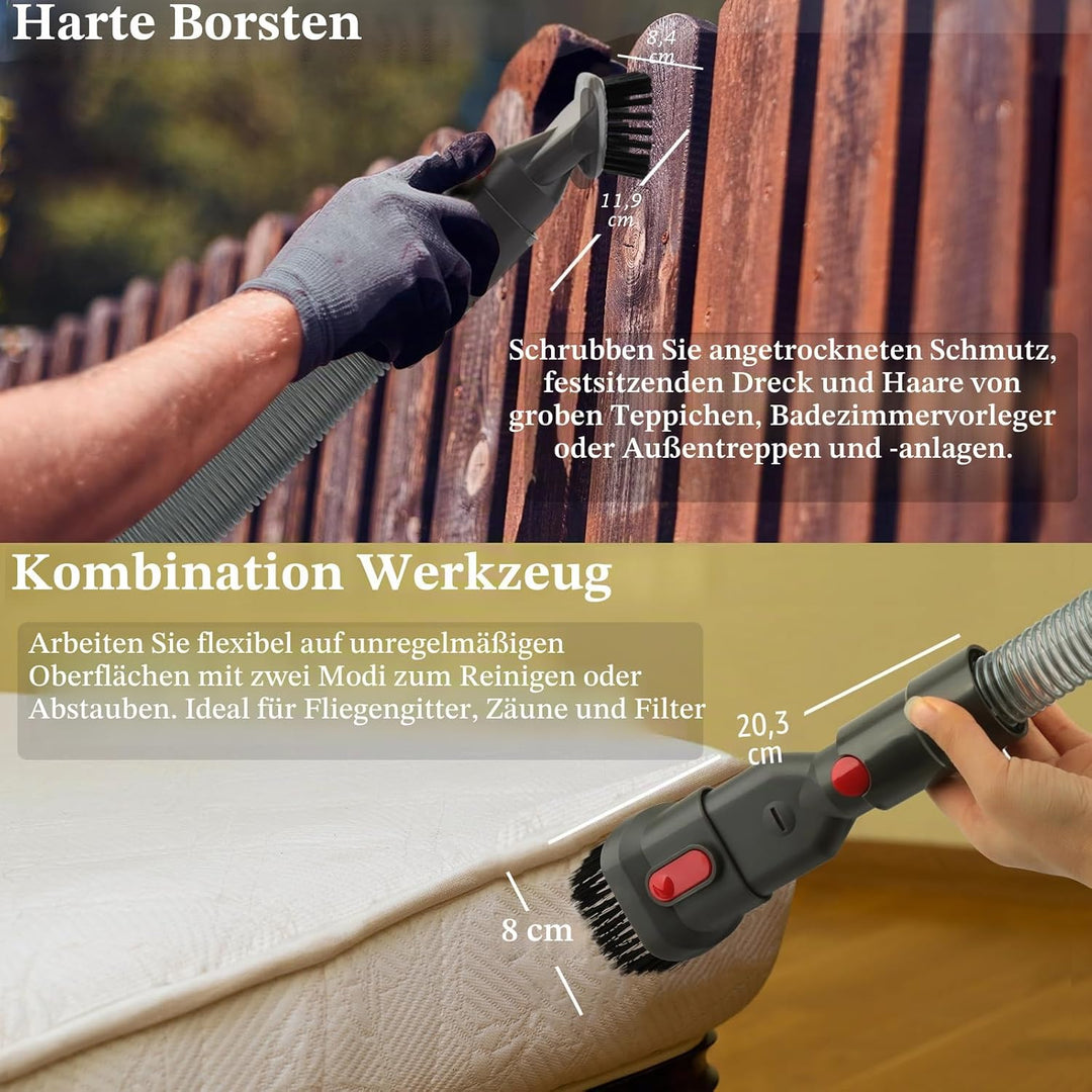 Fullclean Befestigungsset für Dyson Gen 5 V15 V12 V11 V10 V7 V8 Absolute Detect Cyclone Fluffy Mattr
