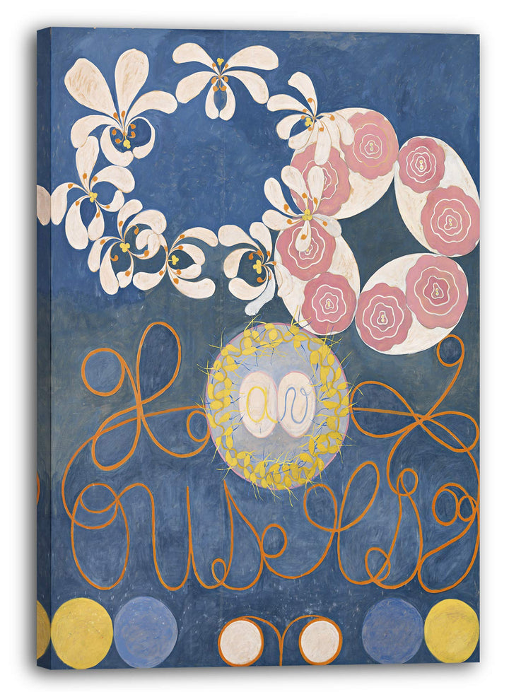 Printed Paintings Leinwand (60x80cm): Hilma af Klint - The Ten Largest, No 1 (1907) 60x80 cm, 60x80