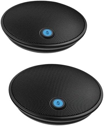 Logitech Group Erweiterungs-Mikrofone, 2x Zusatzmikrofone für 20 Meeting-Teilnehmer, Bluetooth, Stum