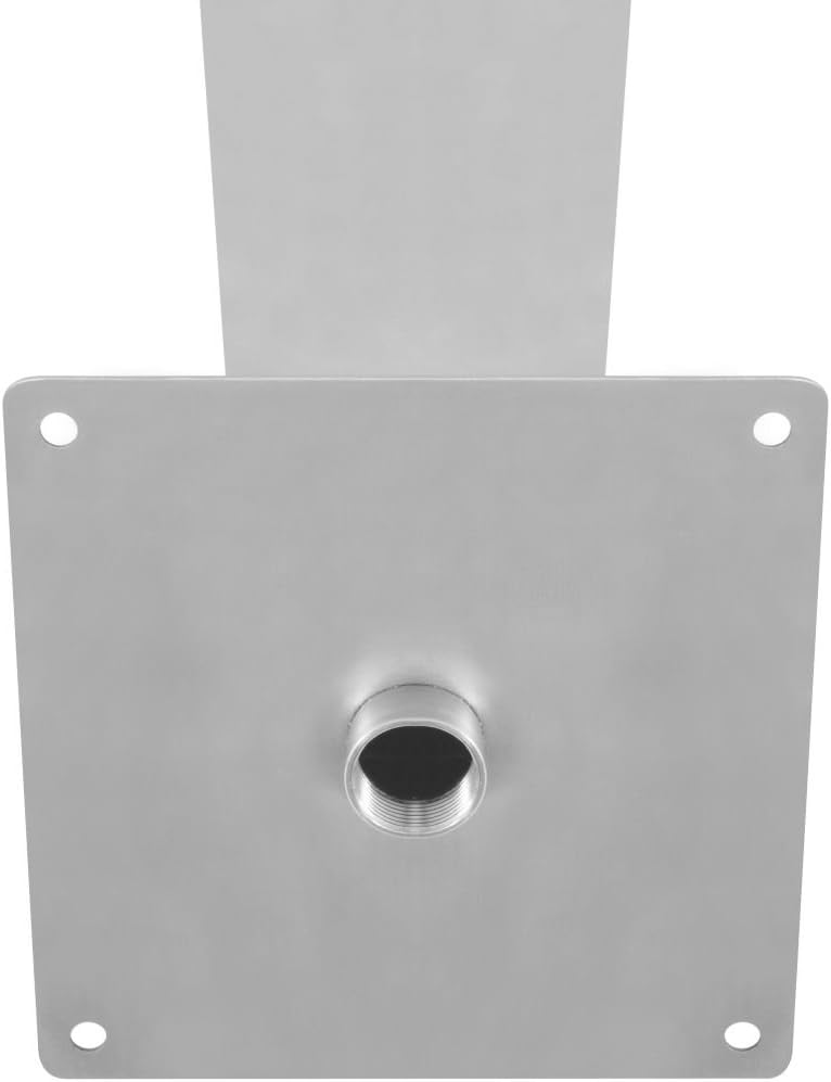 tidyard Wasserfall Pool Schwalldusche Wasserschwall Edelstahl Pool-Brunnen 64 x 30 x 52 cm Silber fü