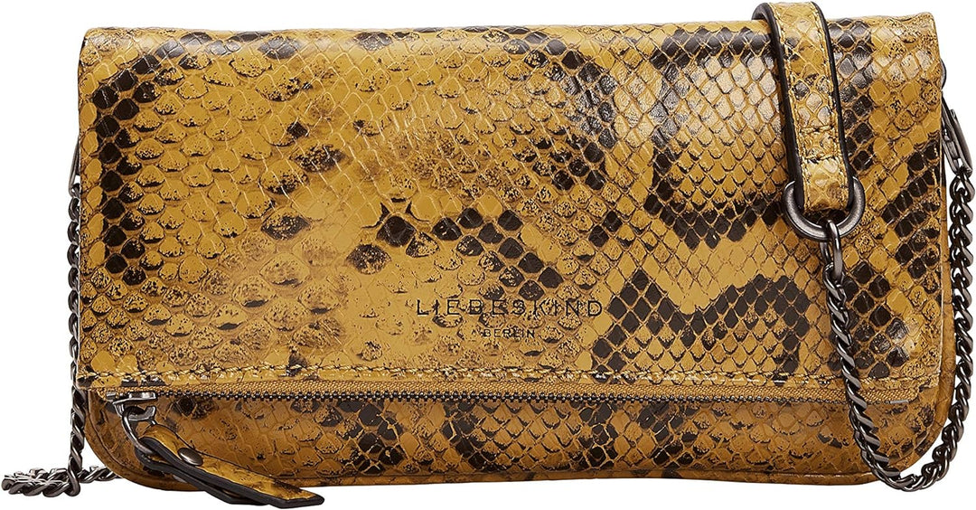 Liebeskind Damen Aloe Snake Umhängetasche Dijon - 1587, Dijon - 1587