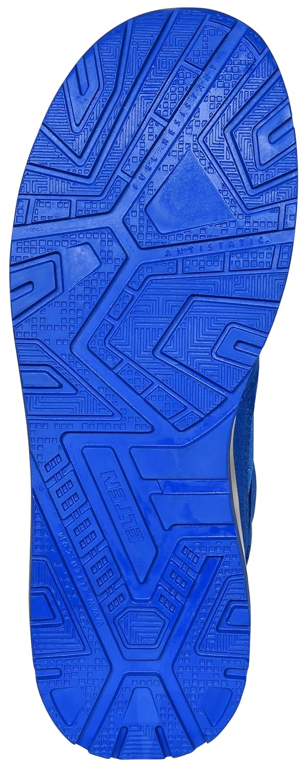 ELTEN Sicherheitsschuhe MAVERICK blue Low ESD S1P, Herren, Textil, Stahlkappe, leicht, sportlich, Bl