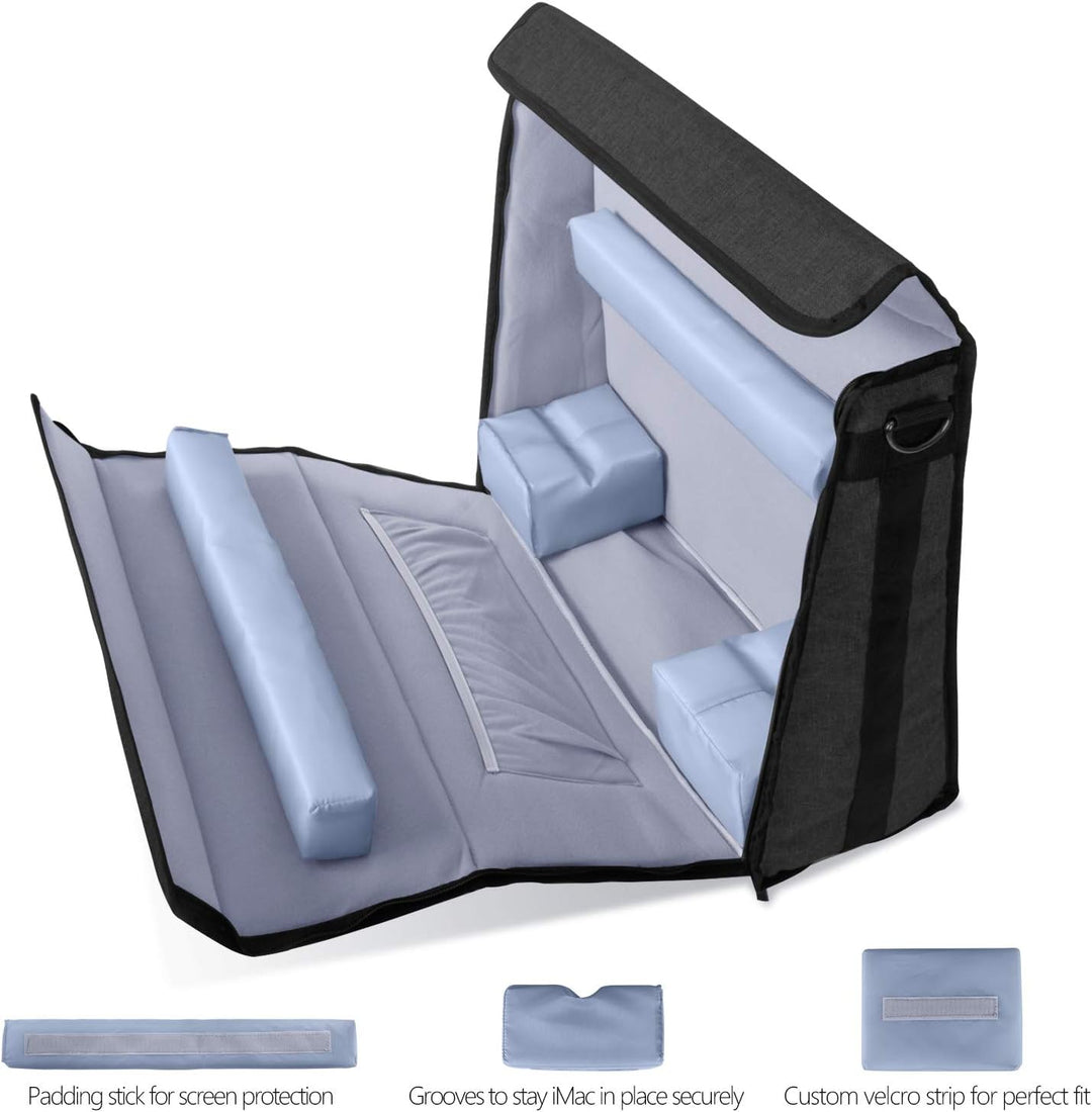 Damero Tragetasche Kompatibel mit Apple iMac 27", Tragetasche Kompatibel mit Apple iMac 27" und ande