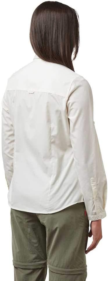 Craghoppers Damen Kiwi Long Sleeved Hemd 44 Sea Salt, 44 Sea Salt