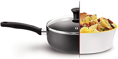 Tefal Topfset, Aluminium, Black, compact