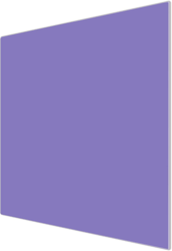 banjado® Herdabdeckplatte Glas 1-teilig 60x52 cm/Schneidebrett Herdabdeckung mit Motiv Lavendel/Herd