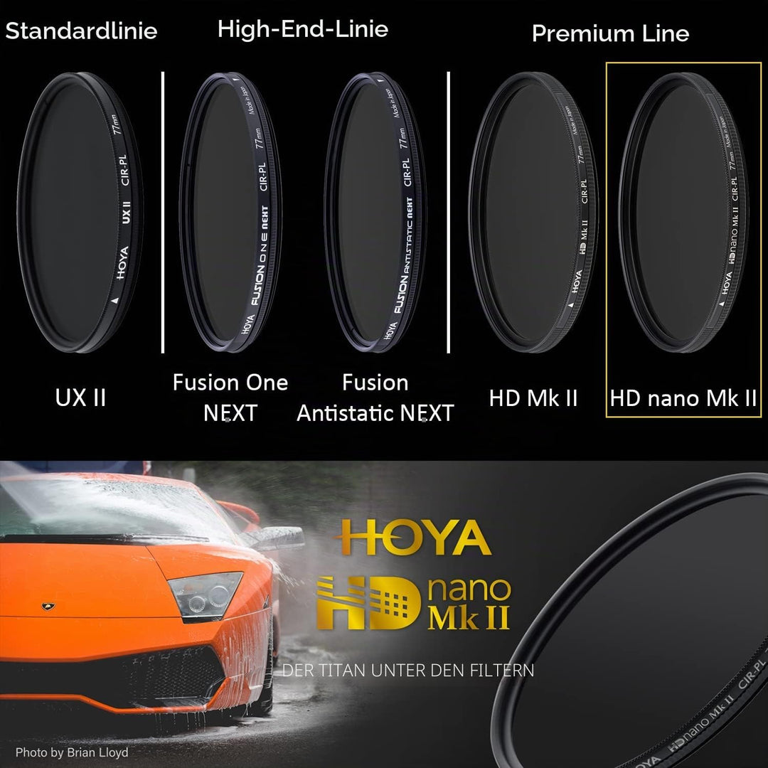 Filter Hoya HD Nano MkII CIR-PL 62mm 62mm CIR-PL, 62mm CIR-PL