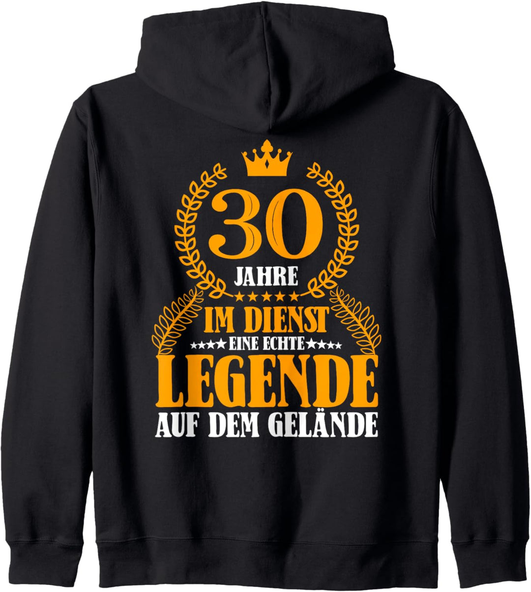 30 Jähriges Dienstjubiläum Firmenjubiläum Arbeitsjubiläum Kapuzenjacke