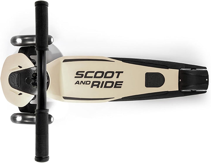 Scoot&Ride Highwaykick 5 LED Scooter, Steel ash, ash