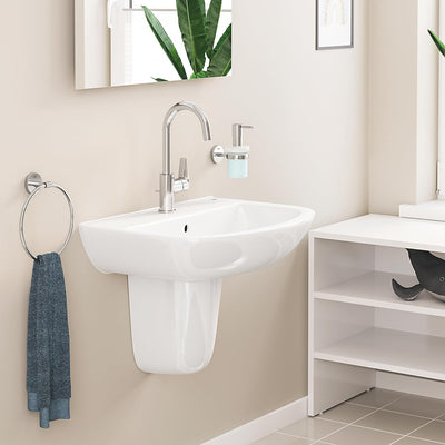 GROHE StartEdge - Einhand-Waschtischarmatur (wassersparend, langlebige Oberfläche, DN15, L-Size), ch