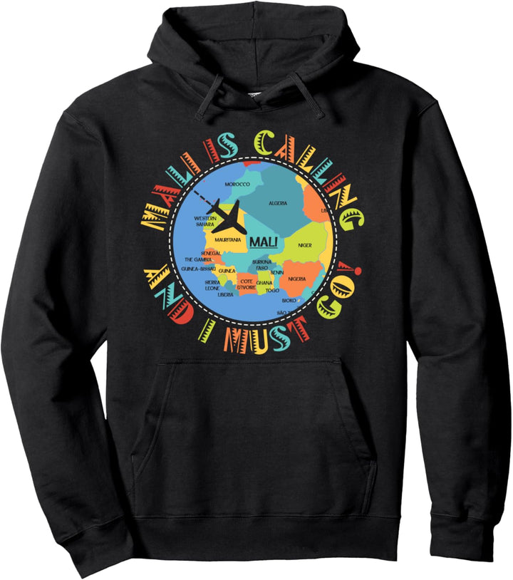Westafrika - Mali ruft an und ich muss gehen - Mali Africa Pullover Hoodie