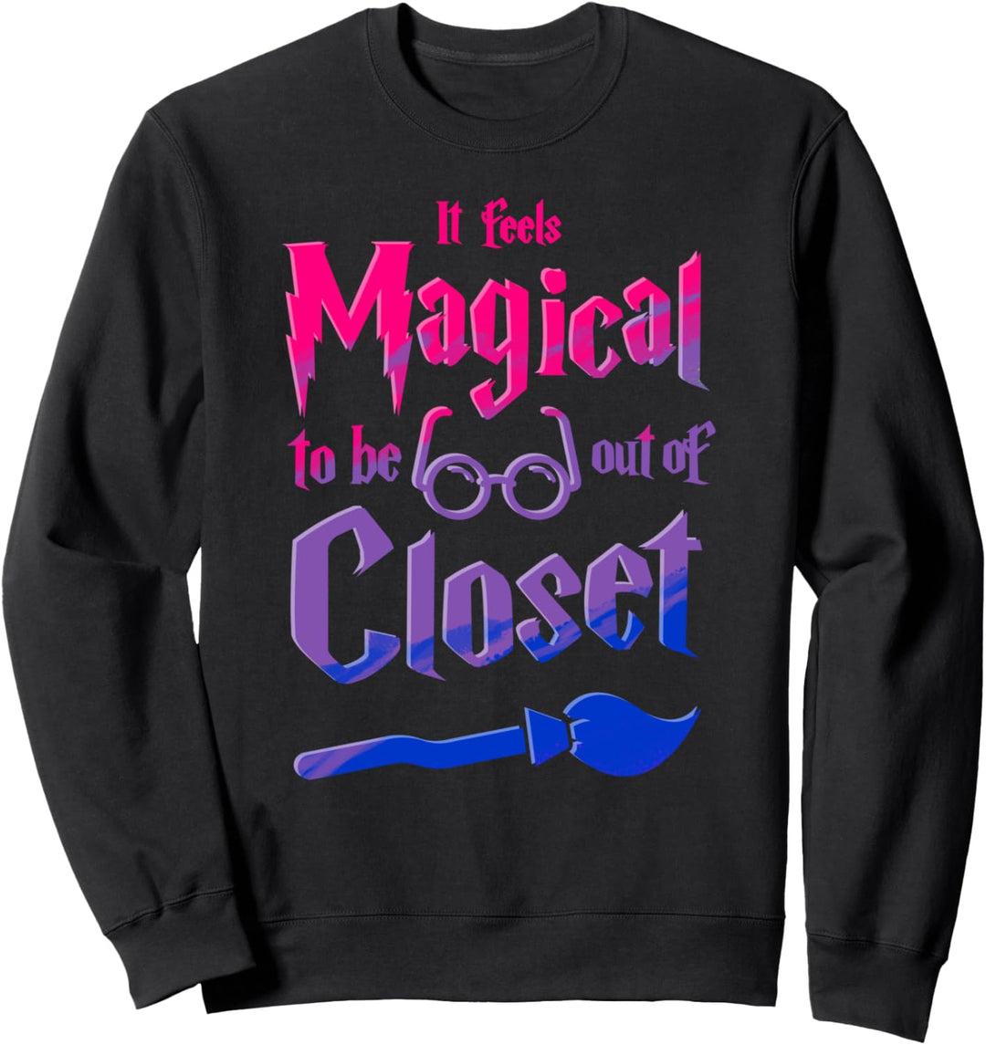 Out of Closet LGBTQ Stolz Bisexuell Sweatshirt