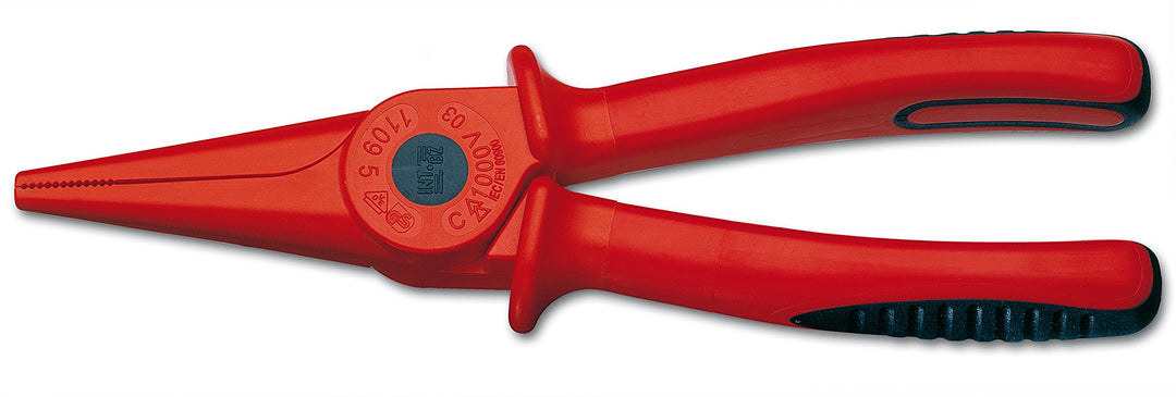 Intercable 11095 ISOplus Zange mit halben Rund, gerade