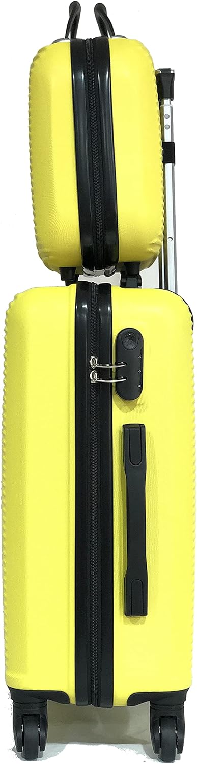 Kabine/Mittelgrosser Koffer mit oder ohne Vanity, Gelb (5859), Cabine & Vanity