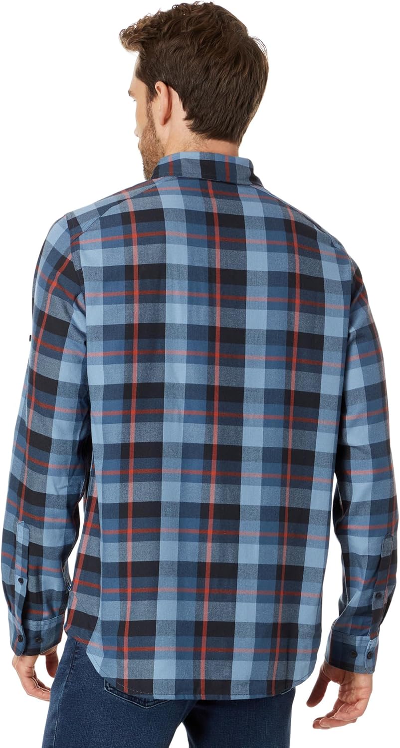 FJALLRAVEN Herren Fjällglim Shirt Hemd XXL Indigo Blue-dawn Blue, XXL Indigo Blue-dawn Blue