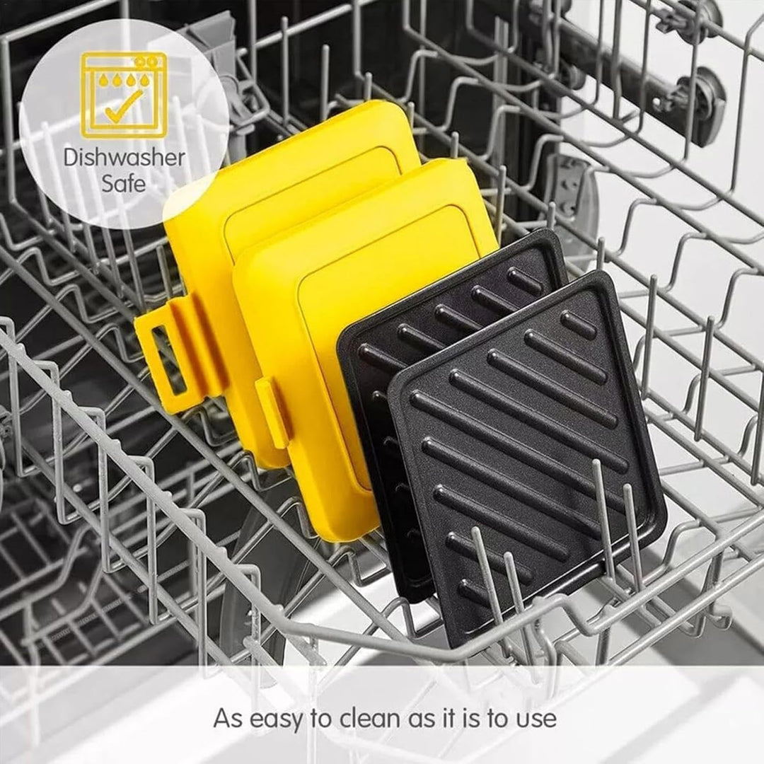 Mikrowellen-Toastie-Sandwich-Maker – Micros Munchy Mikrowellen-Toastie-Maker, Mikrowellen-Sandwich-M