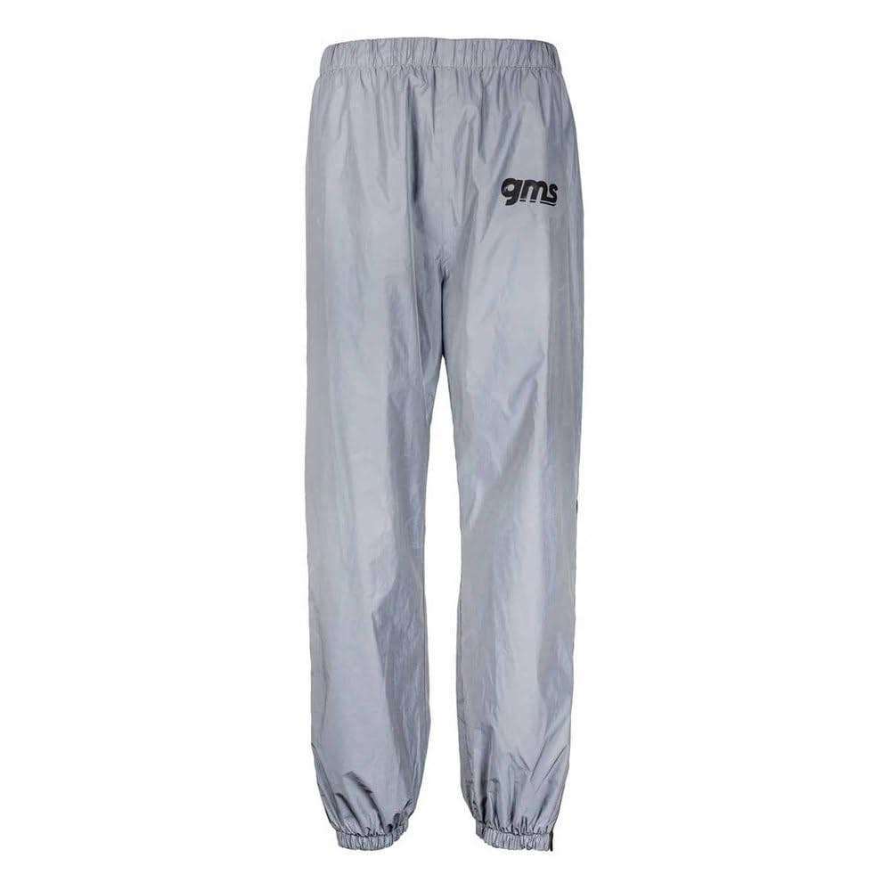 GMS Lux Motorrad Regenhose, grau, M