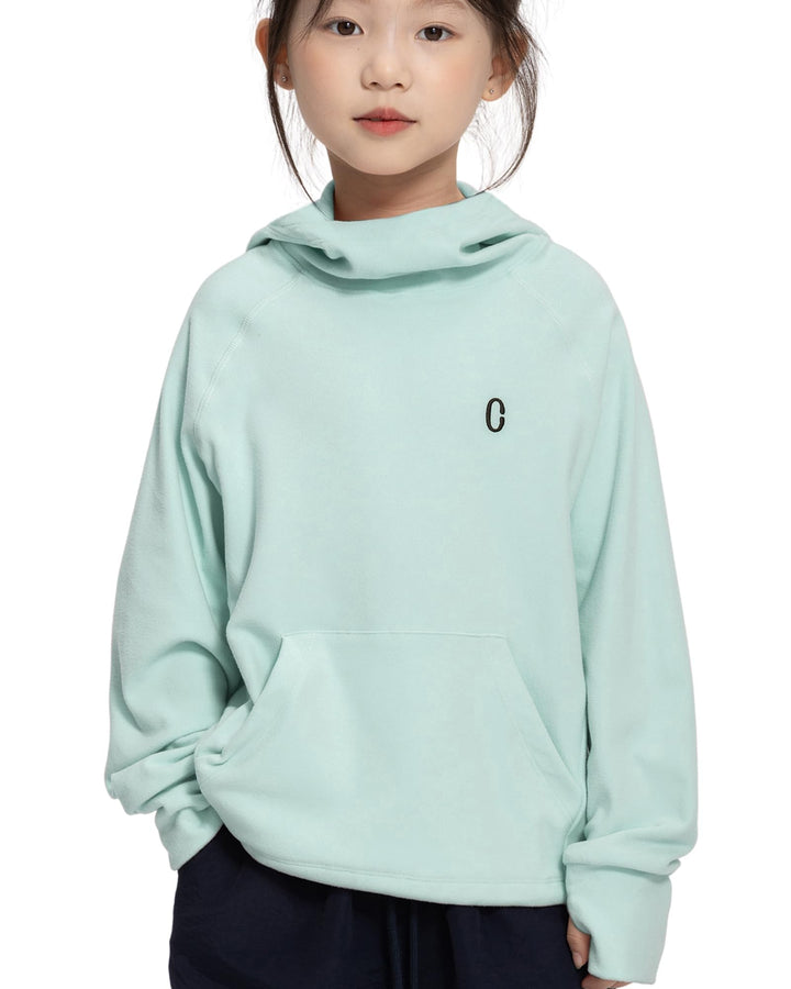 Rolanko Mädchen Hoodies Fleece Sweatshirts Langarm Gemütlicher Leichter Kapuzenpullover Oberteile mi