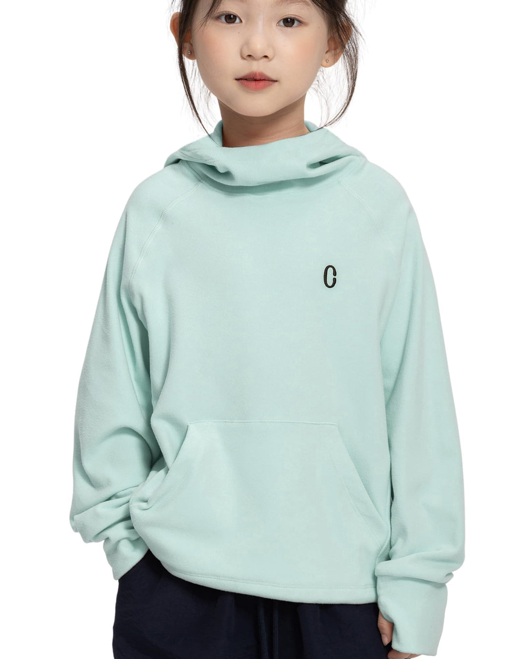 Rolanko Mädchen Hoodies Fleece Sweatshirts Langarm Gemütlicher Leichter Kapuzenpullover Oberteile mi