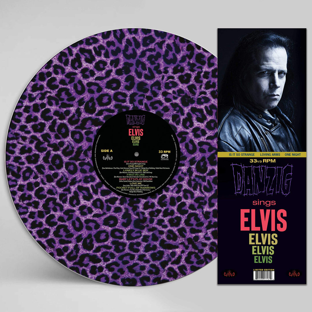 Sings Elvis - Purple Leopard Picture, Vinyl