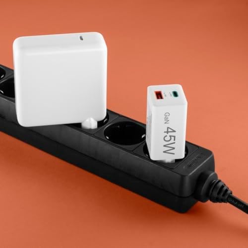 Hama Schnellladegerät USB (Ladegerät mehrfach, USBC, USBA, Handy Tablet Laptop Universal Ladegerät,